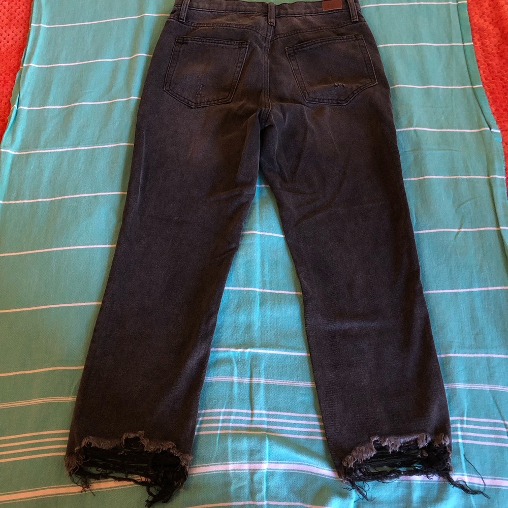 Simple Society Distressed Black Women's Jeans size 9/29 - Picture 5 of 10